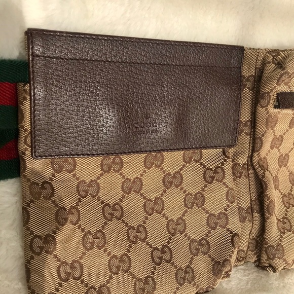 GUCCI Brown Canvas Fanny Pack - Picture 5 of 8